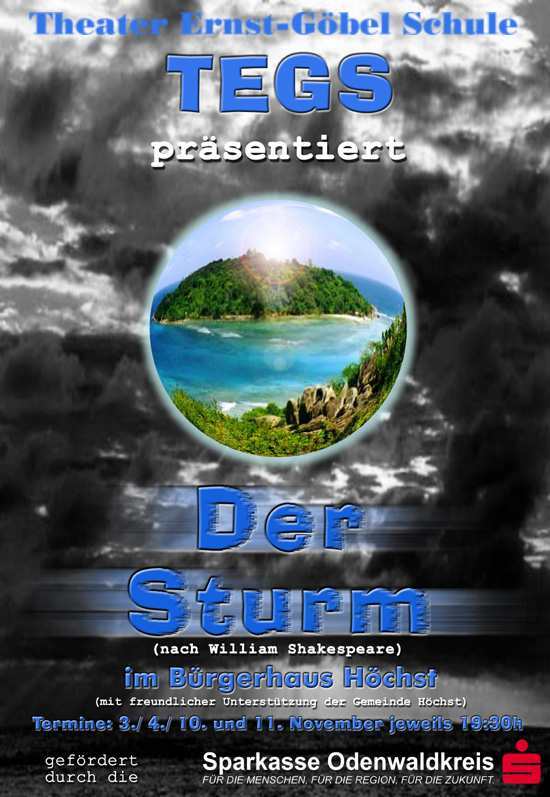 Plakat Der Sturm