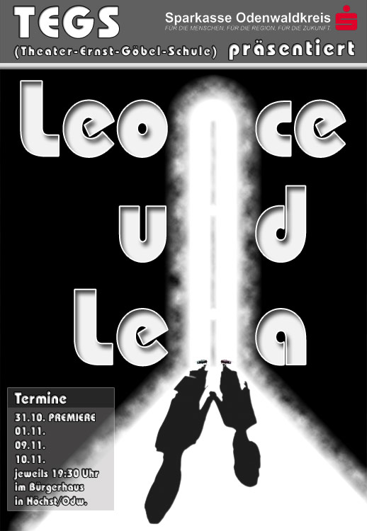 Plakat Leonce und Lena
